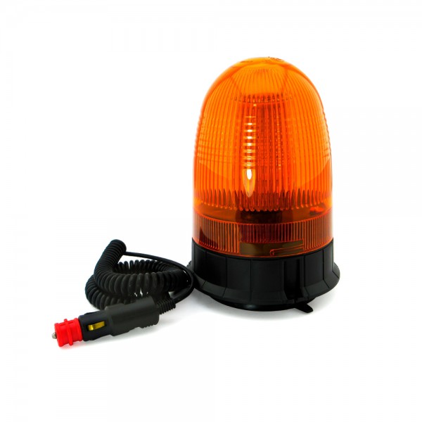 Luz LED giratoria de advertencia con base magnética