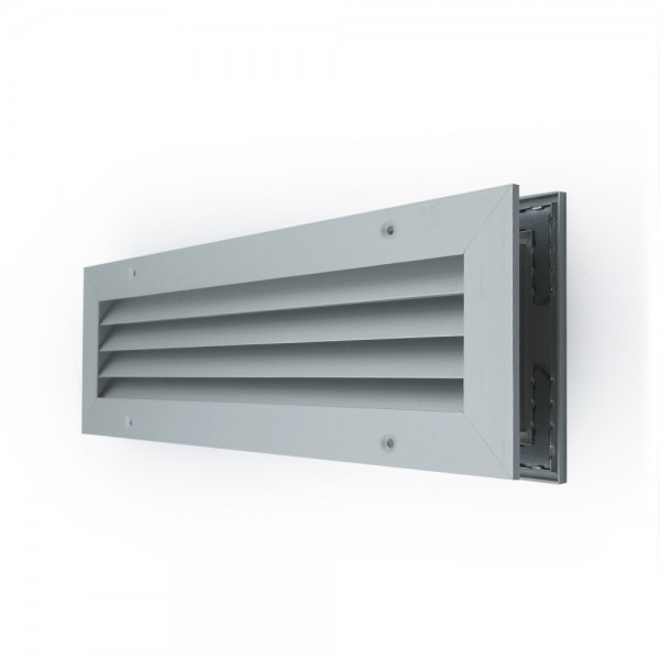 Rejilla ventilacion puertas y tabiques Aluminio.
