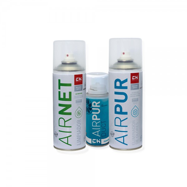 Pack AIRNET + AIRPUR + AIRPUR duct spray 400 ml
