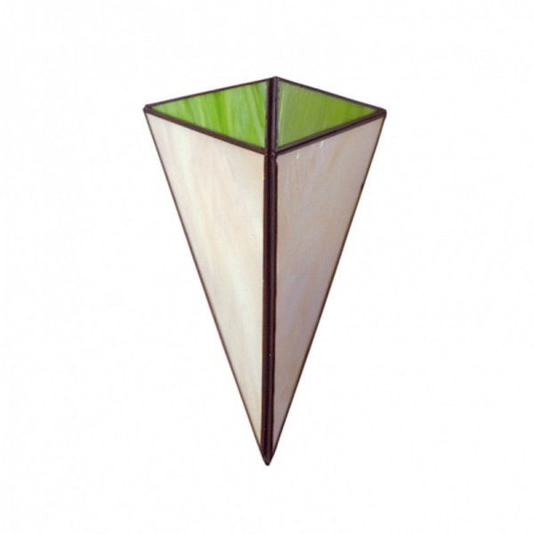Aplique Pirámide verde 28x20