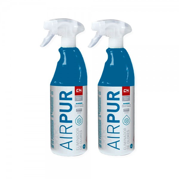Pack AIRPUR + AIRPUR pulverizadores elimina olor aire acondicionado 750ml